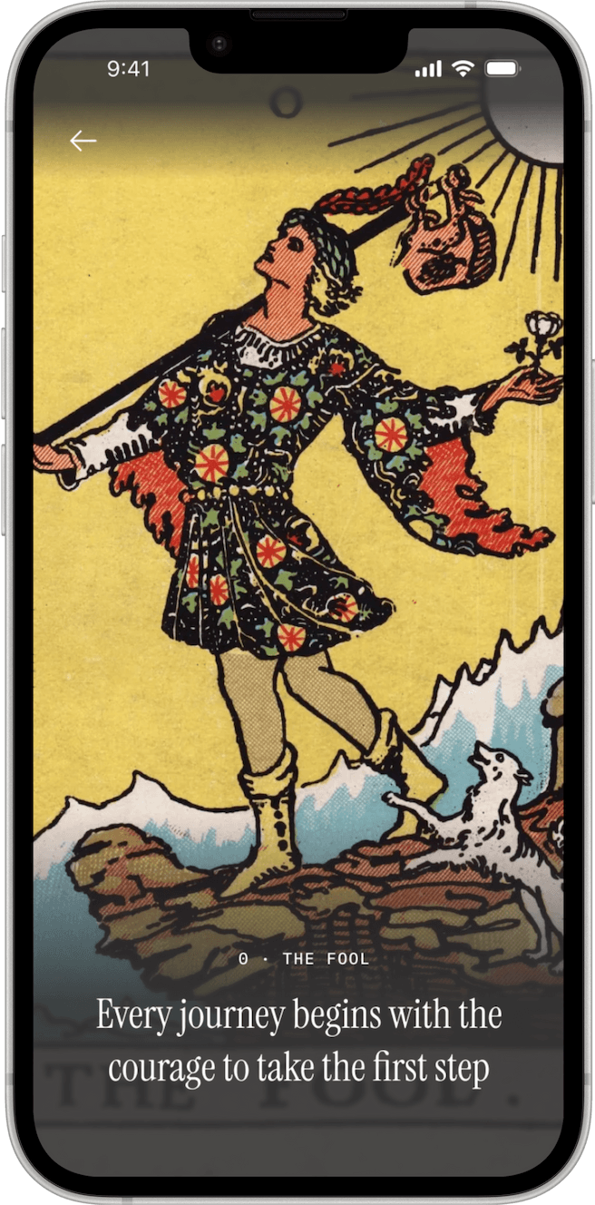 Explore the artwork and meaning of a tarot card in SYMBOLIC